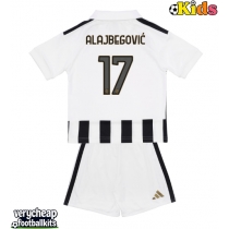 Juventus Kerim Alajbegovic #17 Replica Home Minikit 2026-27 Short Sleeve (+ pants)